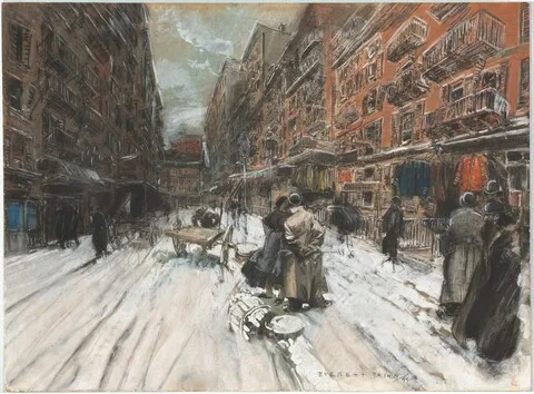 Everett Shinn, Cross Streets of New York