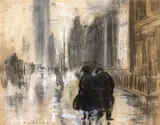 Everett Shinn, Fifth Avenue