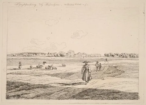 Wilhelm von Kobell, Nymphenburg