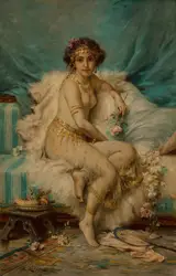 Hans Zatzka, Odalisque