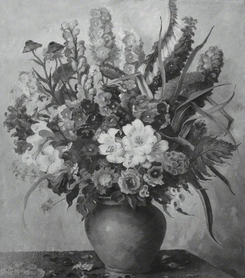 Ernst Stöhr, Flowers in a Vase