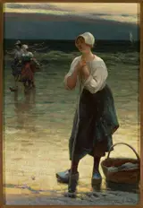 Władysław Wankie, Breton fisherwoman.