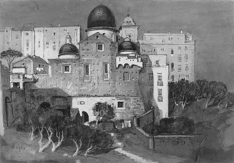 Samuel Colman, Naples