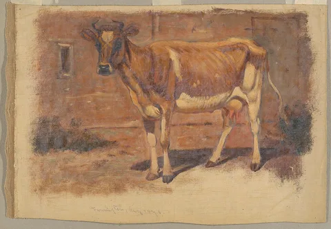 Samuel Colman, Studies. Cows