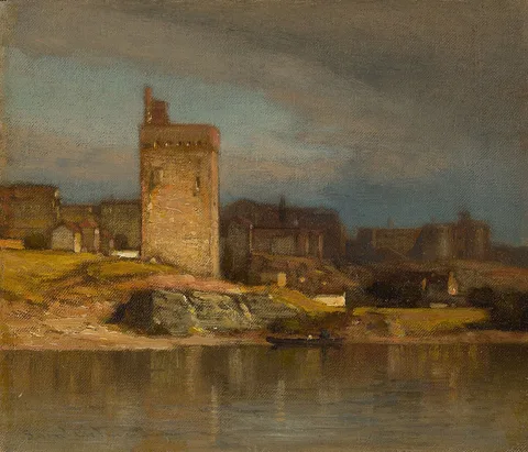Samuel Colman, Old Tower at Avignon