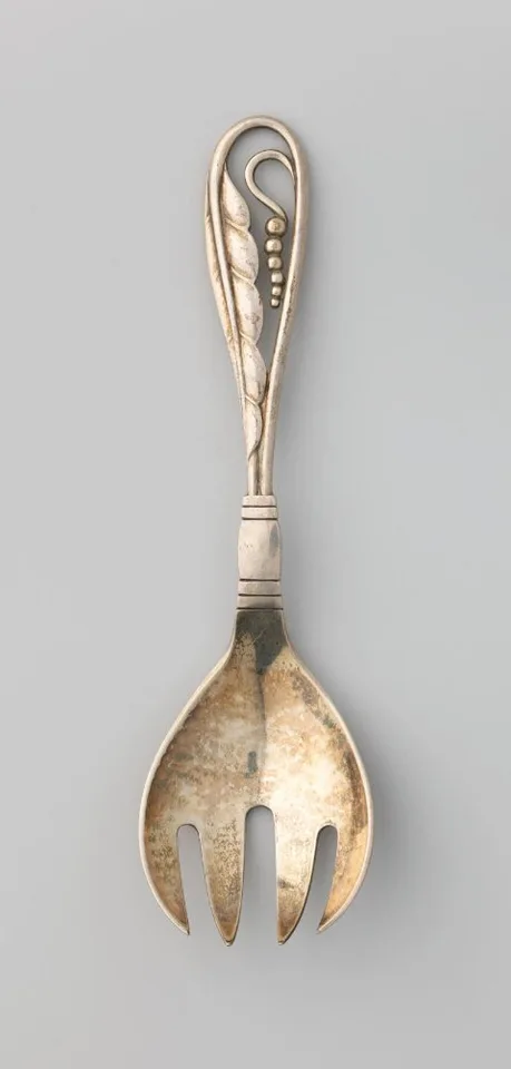 Georg Jensen, Vork van zilver