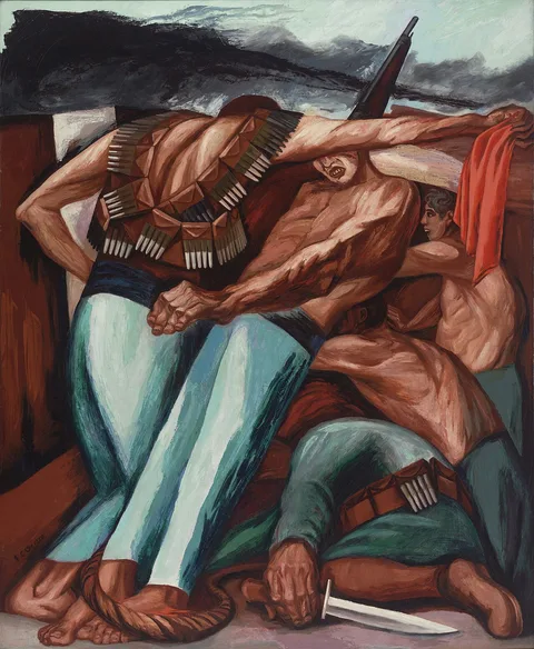 José Clemente Orozco, Barricade