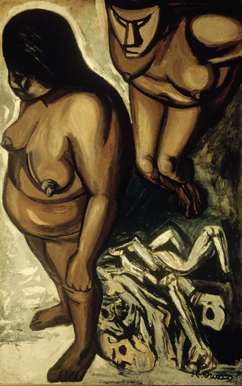 José Clemente Orozco, Indian Women, from the Los teules series