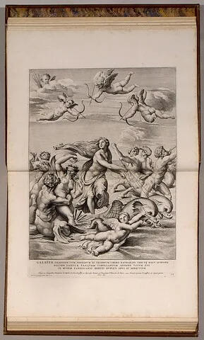 Raphael, Psyches et Amoris ...; Galeriae Farnesianae ...; Barberinae avlae fornix