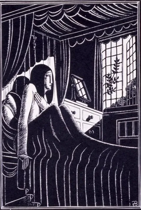 Eric Gill, Autumn Midnight - Arthur Eric Rowton Gill