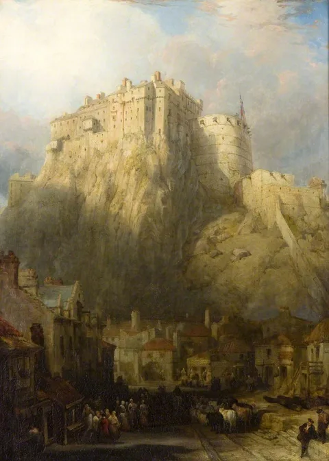David Roberts, Edinburgh Town and Castle