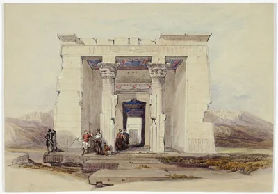 David Roberts, The Temple of Dendour, Nubia (Dendorack, Upper Egypt)