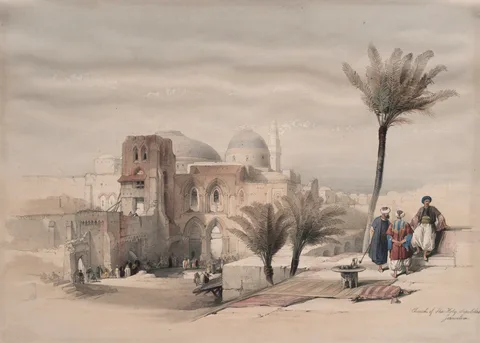 David Roberts, Church of the Holy Sepulchre, Jerusalem