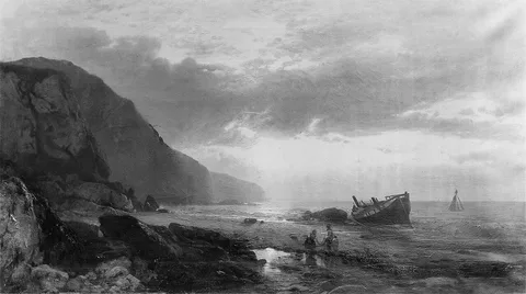 William Hart, Seashore, Morning