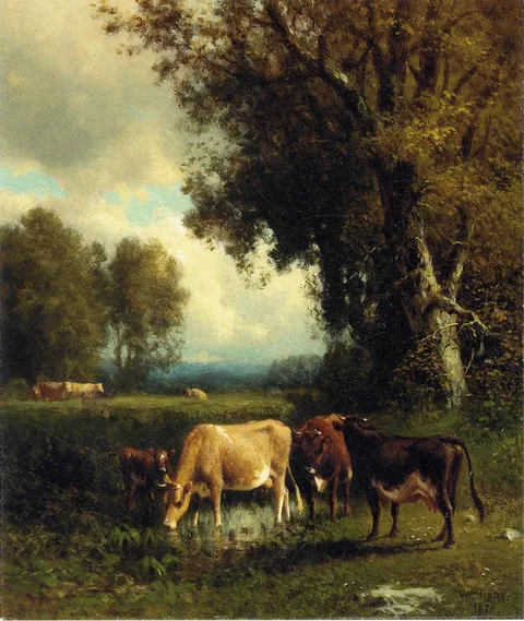 William Hart, Cows in the Meadow