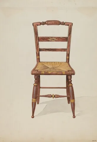 Dana Bartlett, Rush Bottom Chair