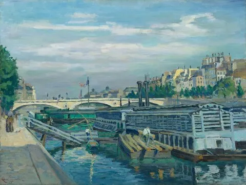 Armand Guillaumin, The Bridge of Louis Philippe