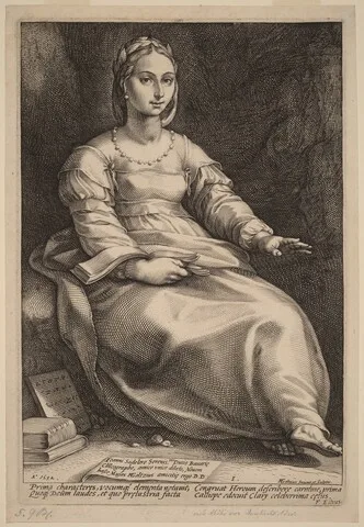 Hendrik Goltzius, Calliope