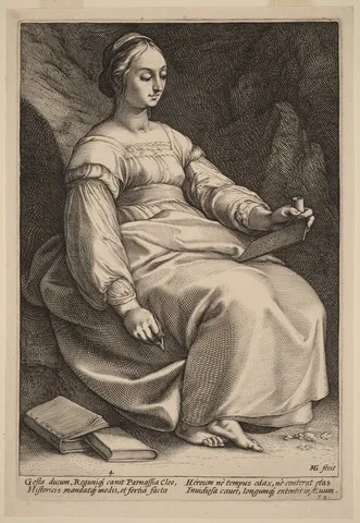 Hendrik Goltzius, Clio