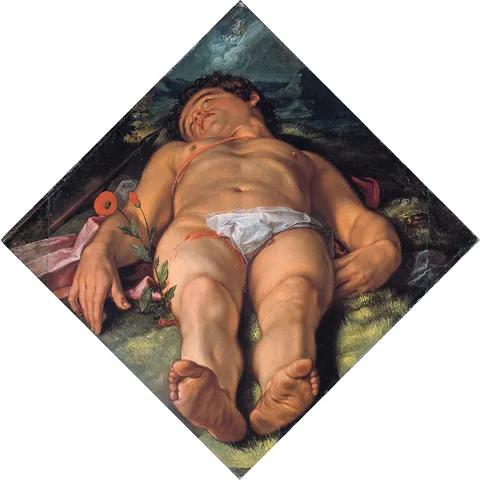 Hendrik Goltzius, Dying Adonis