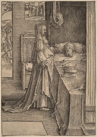 Lucas van Leyden, Jezebel and Ahab