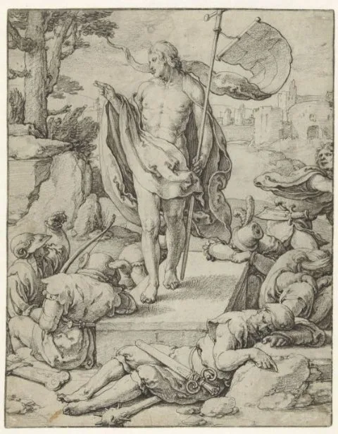 Lucas van Leyden, De opstanding
