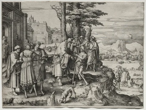 Lucas van Leyden, Return of the Prodigal Son