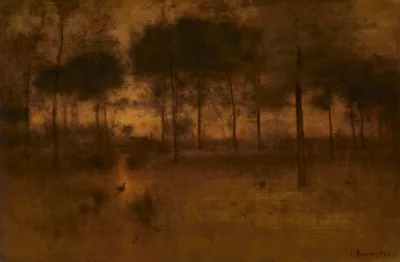 George Inness, The Home of the Heron