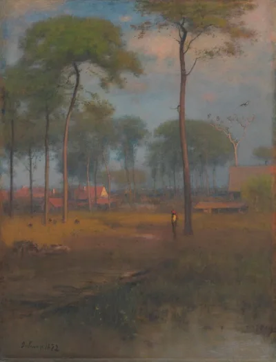 George Inness, Early Morning, Tarpon Springs