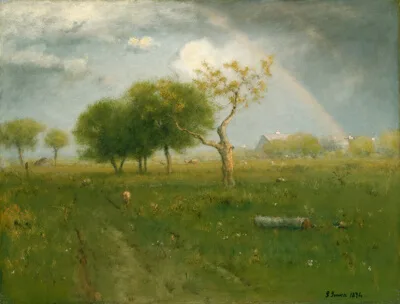 George Inness, After a Summer Shower