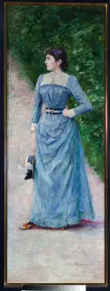Władysław Podkowiński, Portrait of Wincentyna Karska.