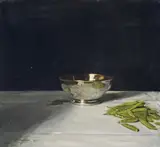William Nicholson, The Lustre Bowl with Green Peas