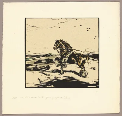 William Nicholson, The Shire Horse