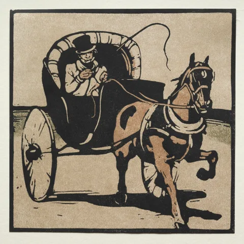 William Nicholson, The Cabriolet