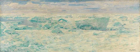Otto Sinding, Ice Floes in the Arctic Ocean