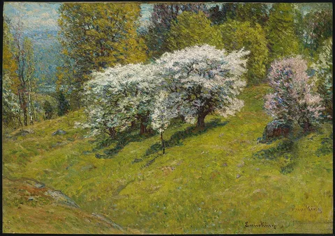 John Joseph Enneking, Spring Hillside
