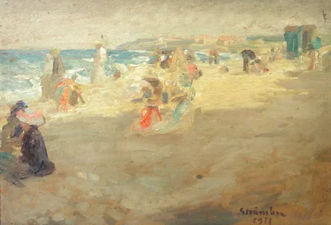 Ipolit Strâmbu, The Beach