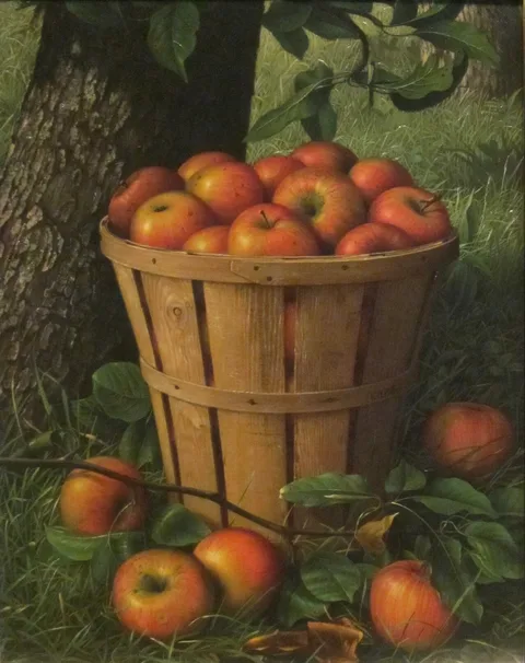 Levi Wells Prentice, Basket of Apples