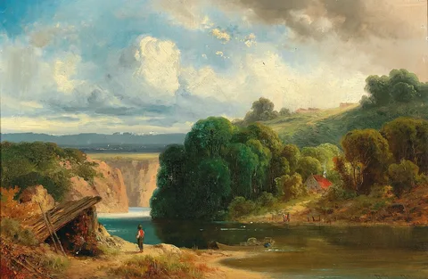 Anton Doll, A river valley