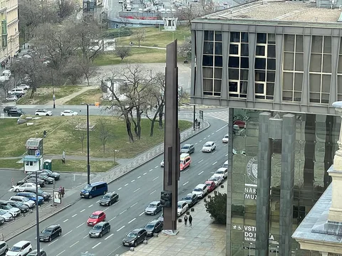 Miloslav Chlupáč, Palach's pylon