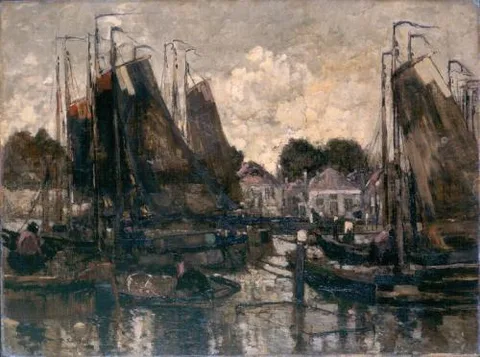 William Alfred Gibson, Volendam