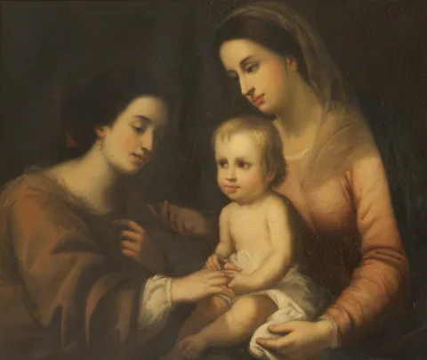 Bartolomé Esteban Murillo, The Mystical Marriage of Saint Catherine of Alexandria