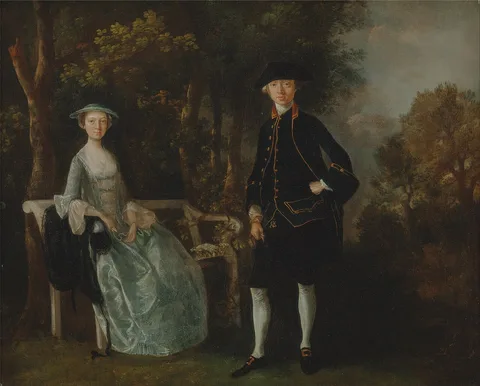 Thomas Gainsborough, Lady Lloyd and Her Son, Richard Savage Lloyd, of Hintlesham Hall, Suffolk