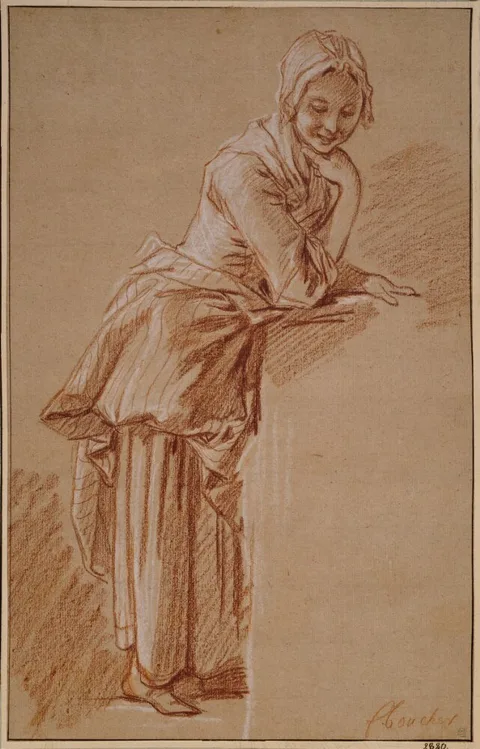 François Boucher, Standing Peasant Girl