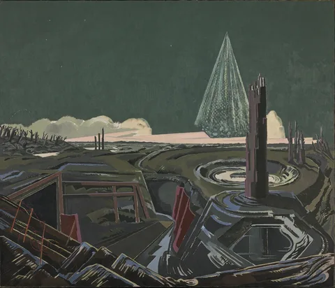Paul Nash, A Night Bombardment