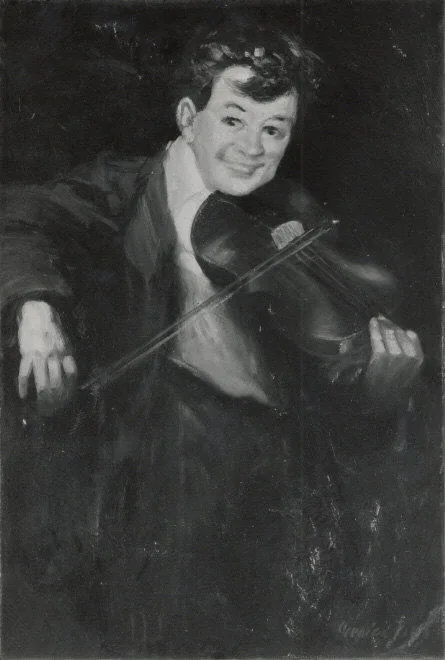 George Luks, Boy with Violin
