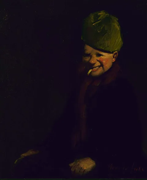 George Luks, New Year's Shooter