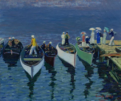George Luks, Holiday on the Hudson