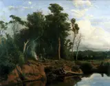 Louis Buvelot, Winter morning near Heidelberg