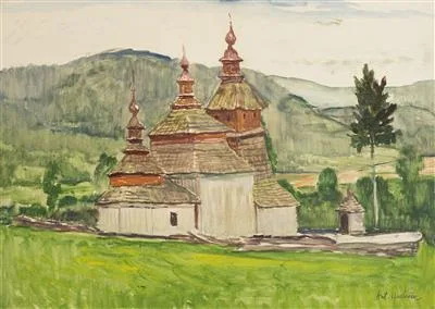 Antonín Hudeček, Tyšová Church in Transcarpathian Ukraine